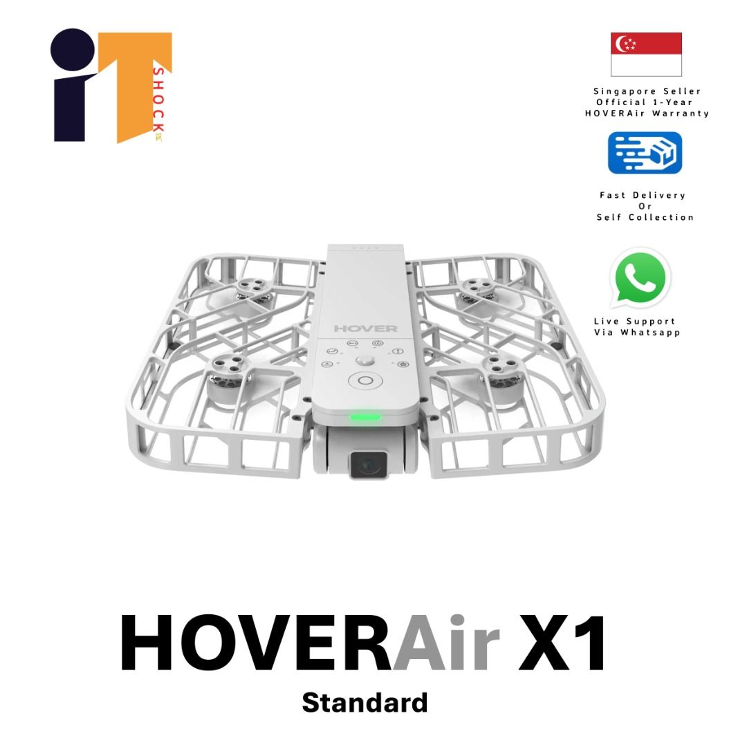 Hover Air X1 Pocket-Sized Self-Flying Drone Camera Foldable, Photography,  Photography Accessories, Other Photography Accessories on Carousell