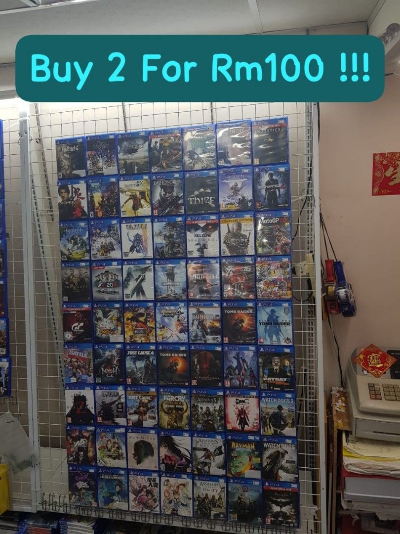 Wts Ps4 Combo Pack Buy 2 For Rm100