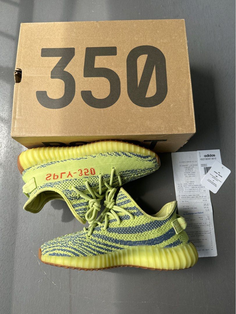 Yeezy semi frozen yellow box shop