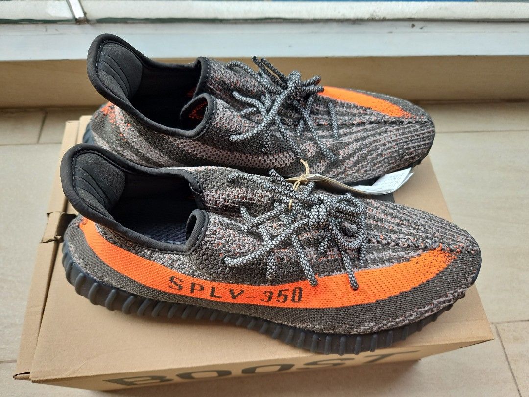 Yeezy 350 sales orange et grise