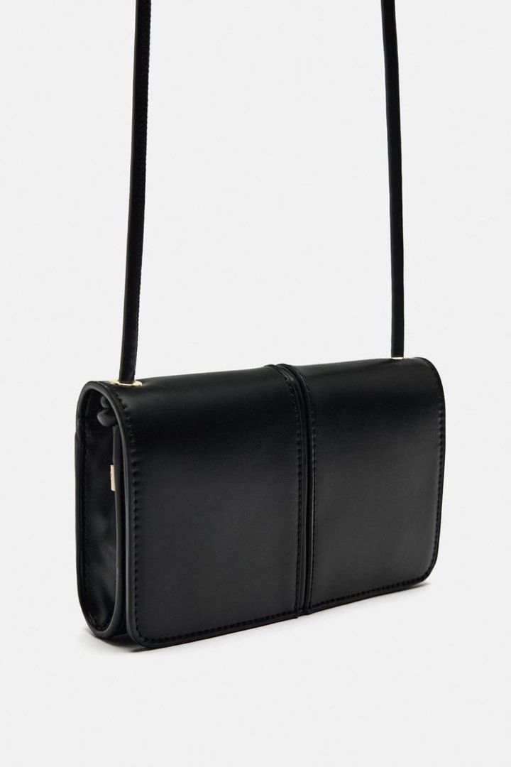 ZARA CROSSBODY BAG WITH KNOTTED STRAP, Women's Fashion, Bags & Wallets