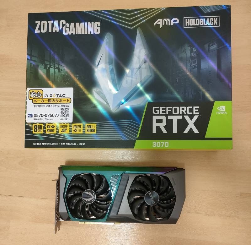 ZOTAC GAMING GeForce RTX 3070【非LHR】 - PCパーツ