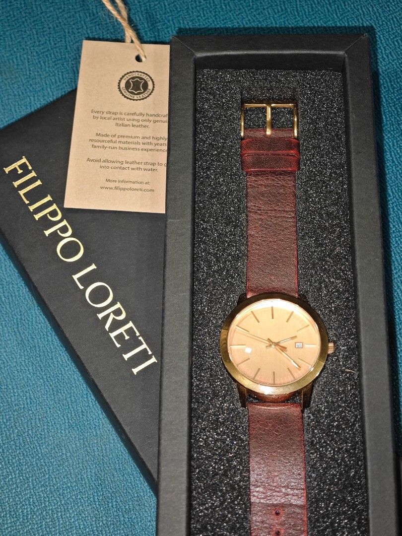 089/500 Limited Edition Filippo Loreti Florence Rose Gold Watch