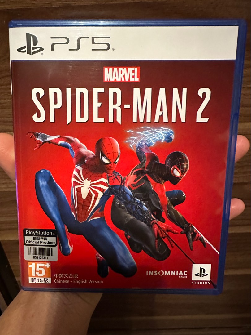NEW PS5 Marvel's Spider-Man Spiderman 2 (HK, English/ Chinese) + DLC