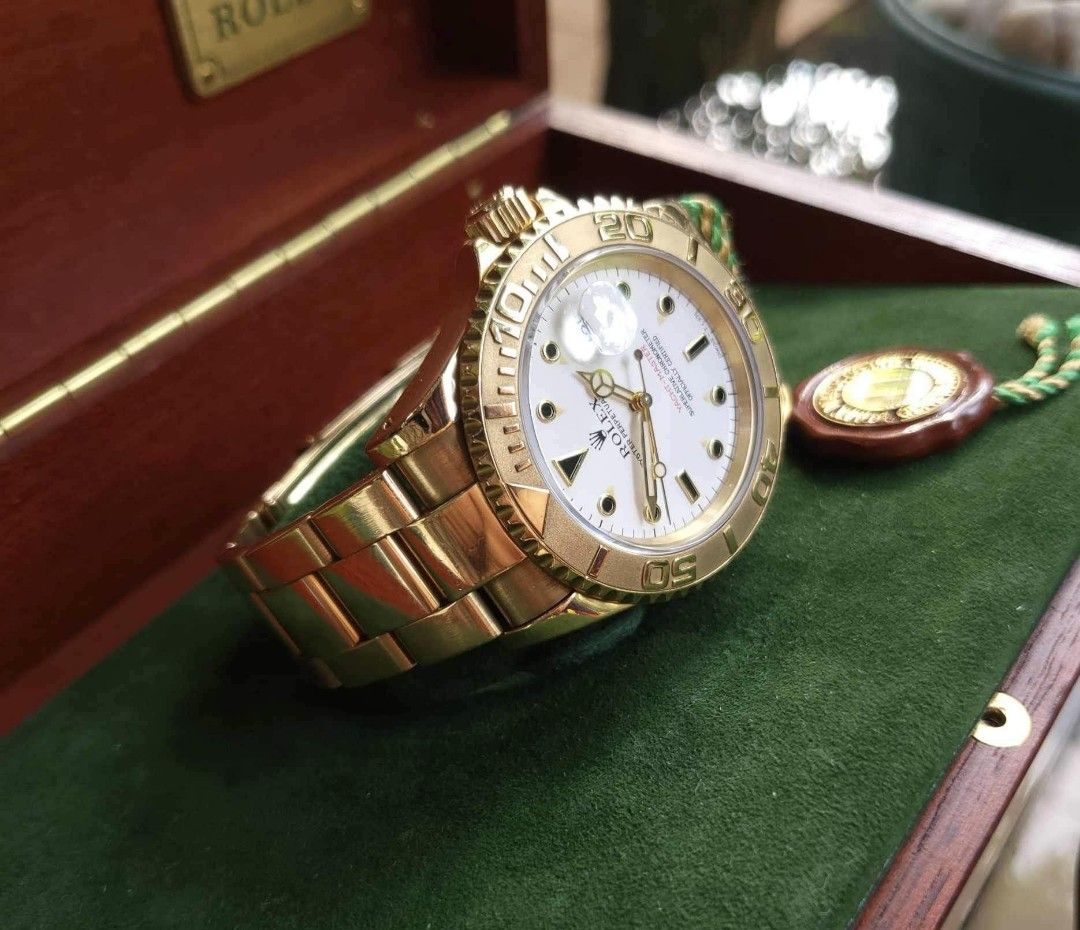 Solid gold yachtmaster store