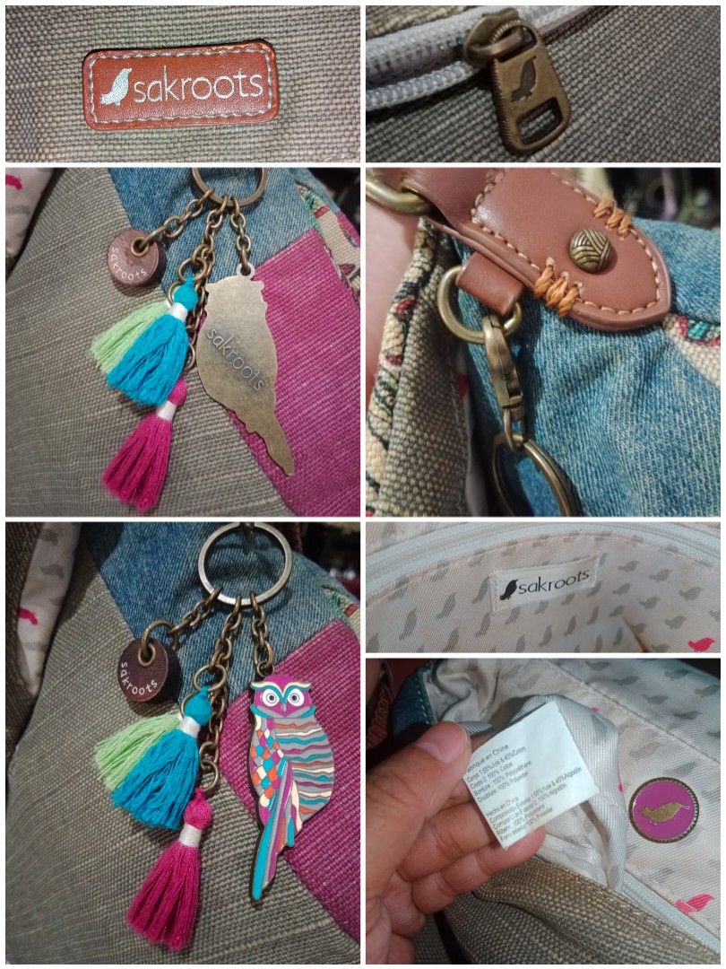 Sakroots artist circle foldover crossbody discount