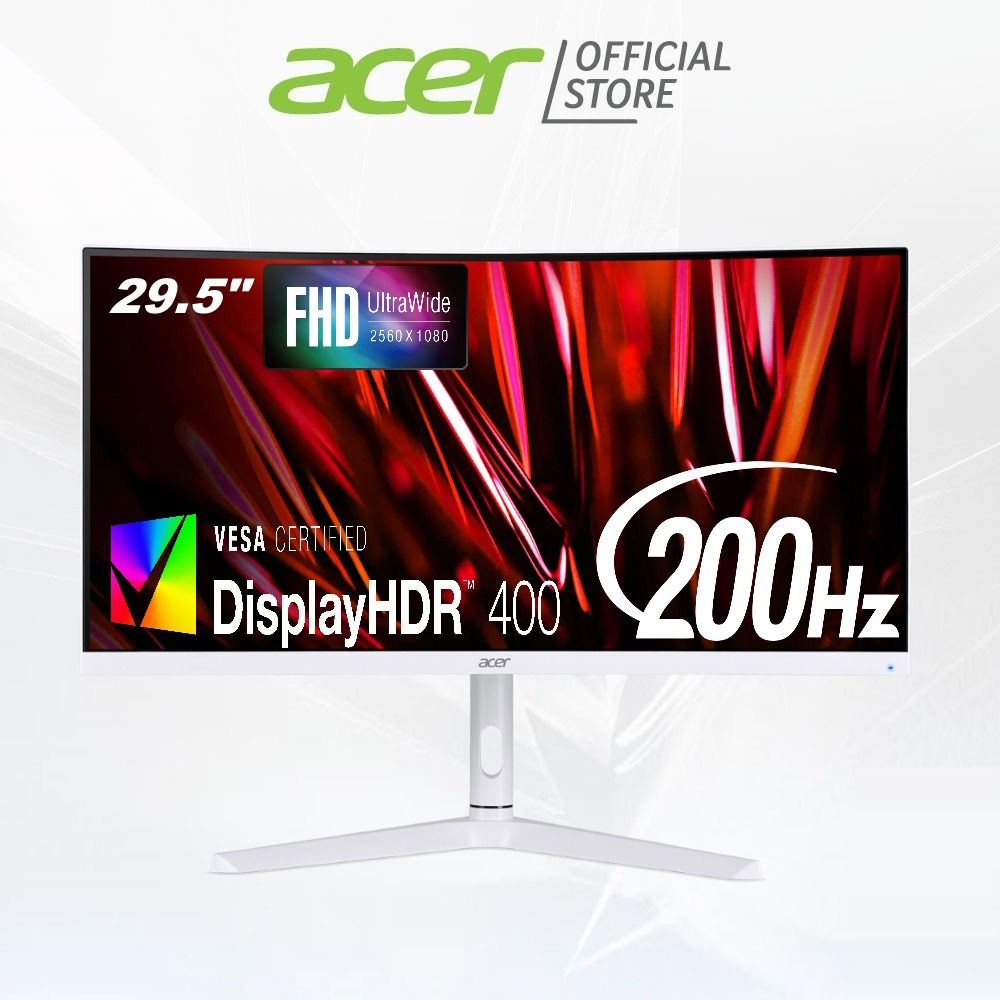 Acer Nitro XZ306C X 29.5 Inches UWFHD Curved Gaming Monitor with 200Hz