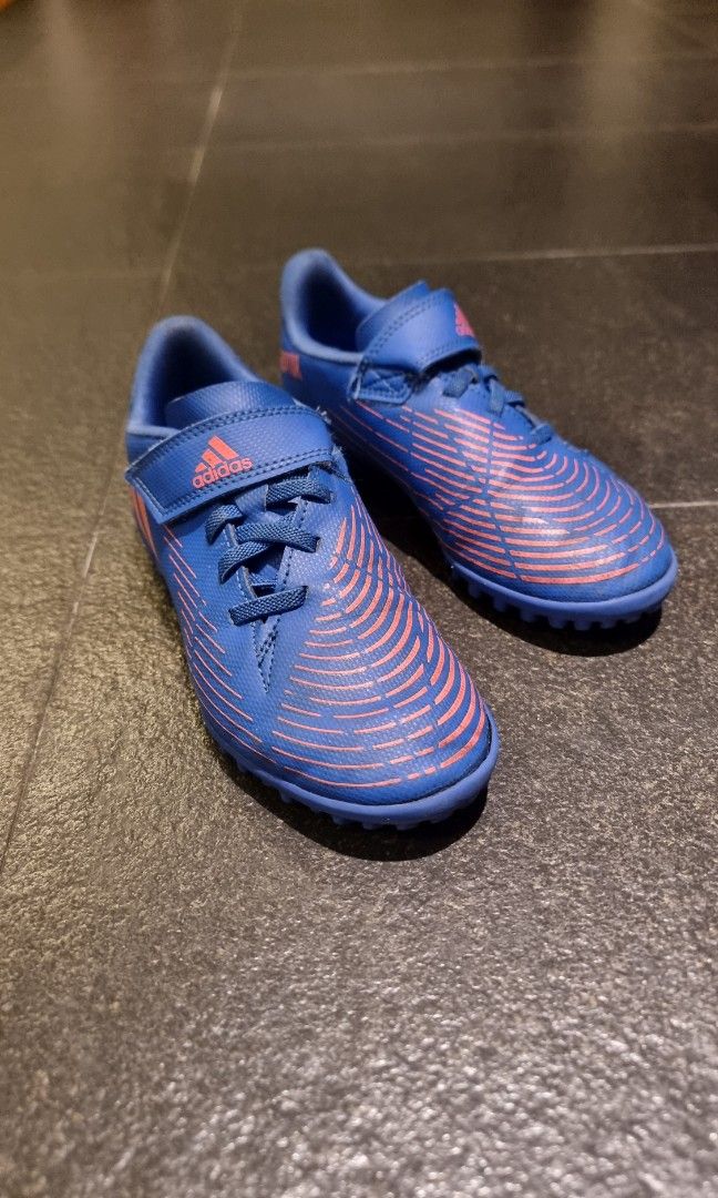 Adidas Football Soccer Unisex Edge Turf Shoes US2 EU33.5 Babies