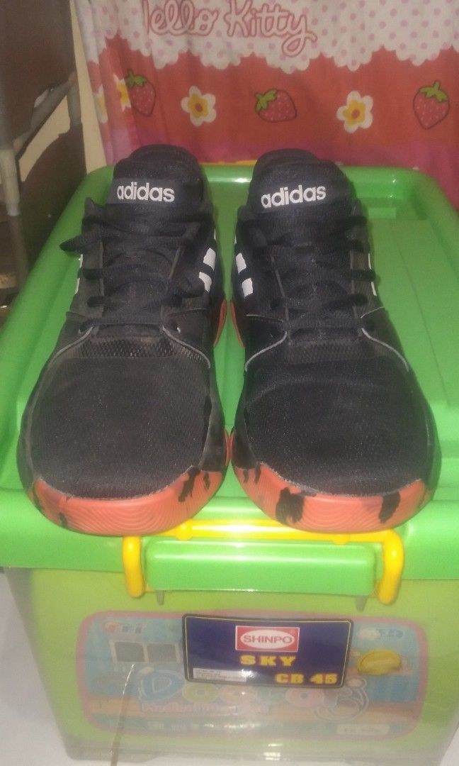 Adidas Mens basketball Streetflow Fesyen Pria Sepatu Sneakers