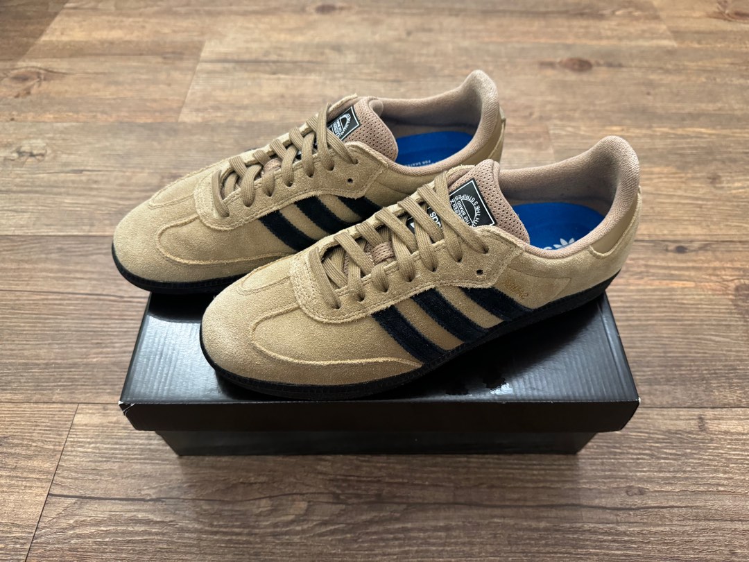 Adidas Samba ADV (Cardboard Black), 男裝, 鞋, 波鞋- Carousell