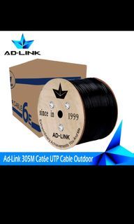 AdLink UTP Outdoor/Indoor Network LAN Cable Cat6e 305M