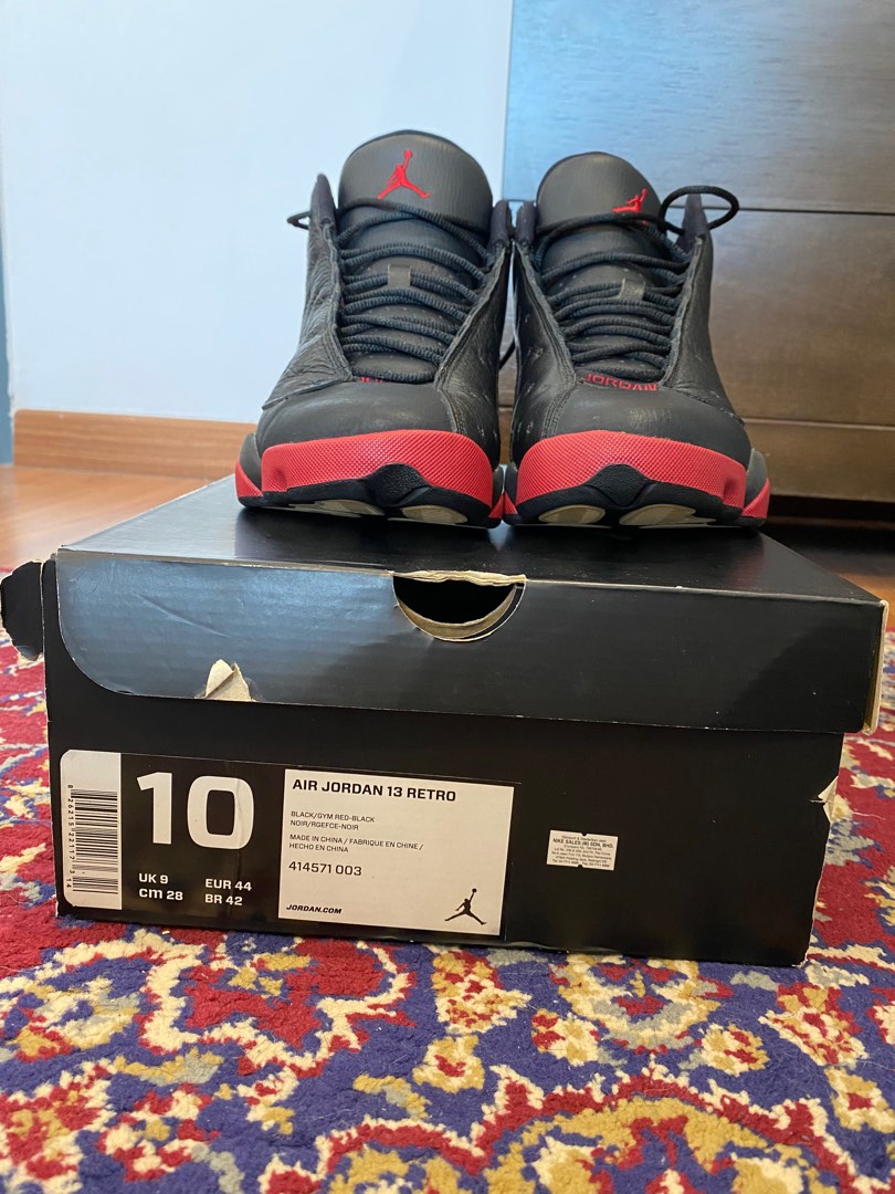 Air Jordan 13 Bred Men s Fashion Footwear Sneakers on Carousell