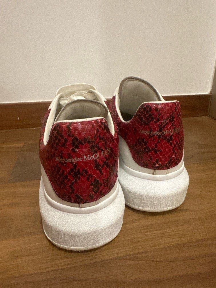 Alexander mcqueen sneakers best sale python