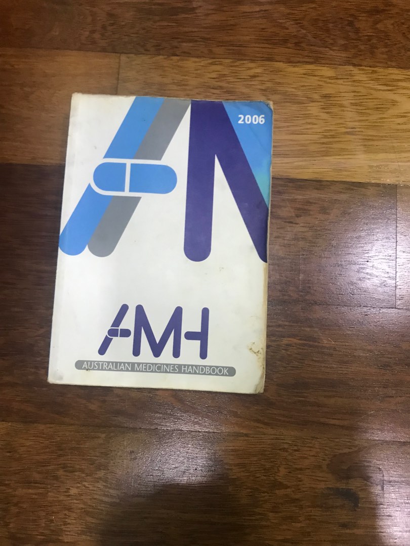 AMH Australian Medicines Handbook 2006, Hobbies & Toys, Books ...