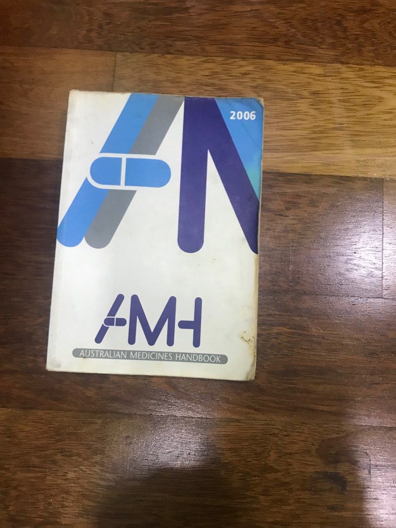 AMH Australian Medicines Handbook 2006, Hobbies & Toys, Books ...