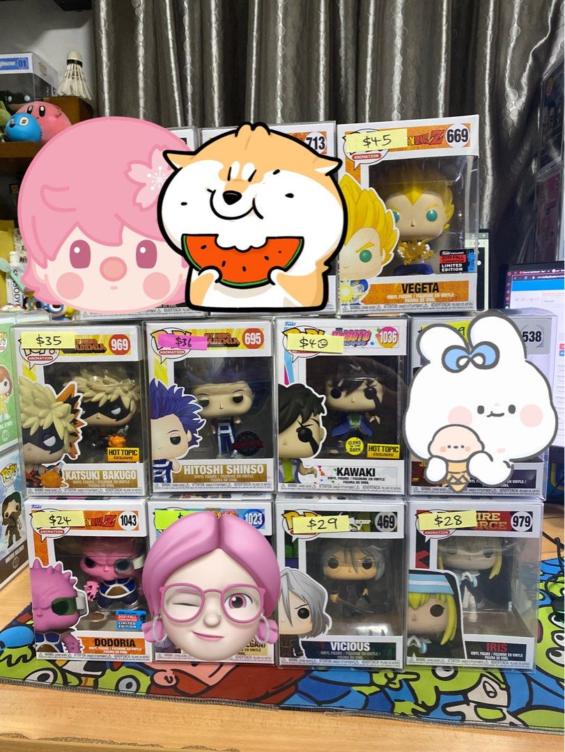 Anime Funko Pops Dragon Ball Z Vegeta Final Flash, Vegeta