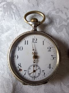 Antique Silver pocket Watch