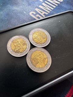 Apolinarnio mabini , Miguel Malvar, Heneral Luna 10 pesos coin