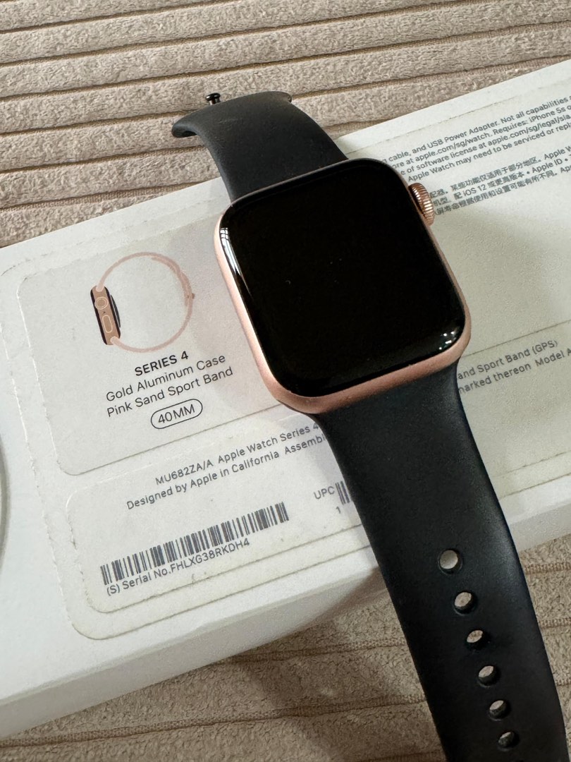 Apple watch series store 4 silver 40mm