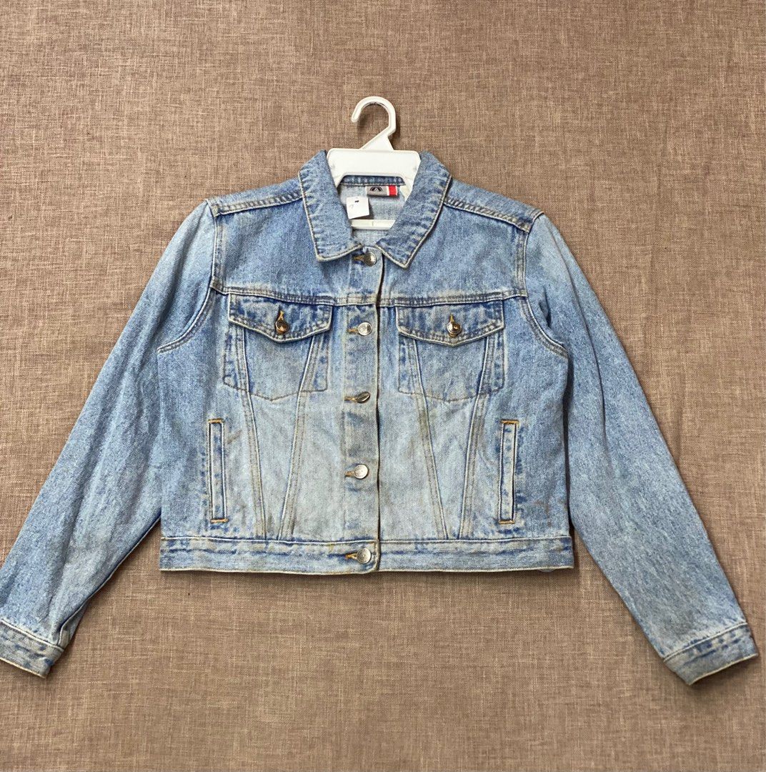 Arizona denim jacket mens top