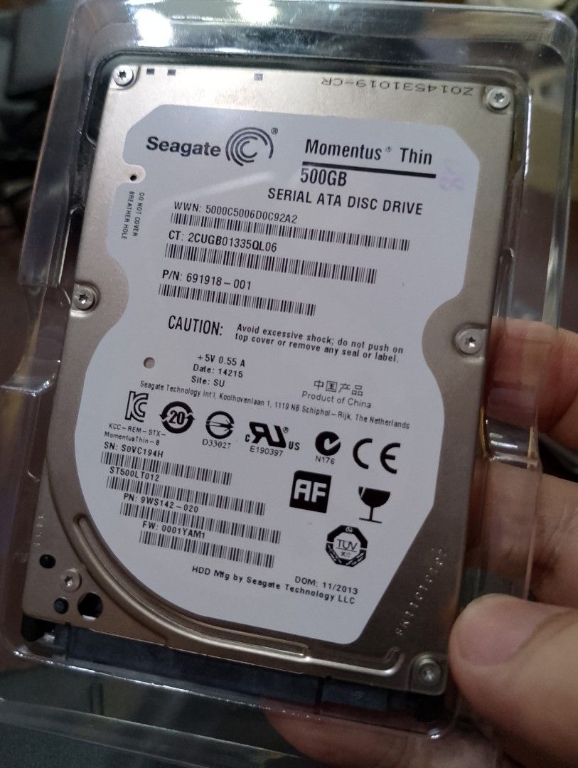 Assorted laptop HDD 500gb to 1tb (Category: Hard Disks & Thumbdrives) located in Quezon City. Submitted by gadgetsun (Listing ID 1279489811, Image 1). Description: .