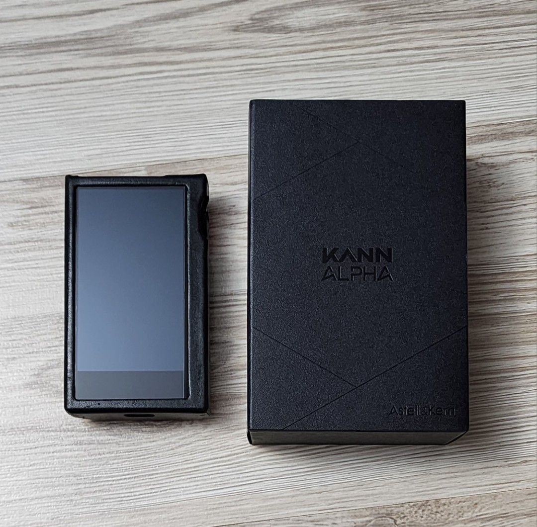 Astell&Kern KANN Alpha Onyx Black - オーディオ機器