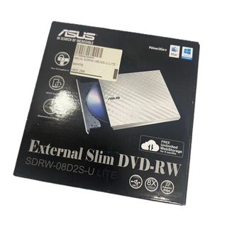 ASUS SDRW-08D2S-U LITE / WHITE External Slim DVD Drive64194031830658110