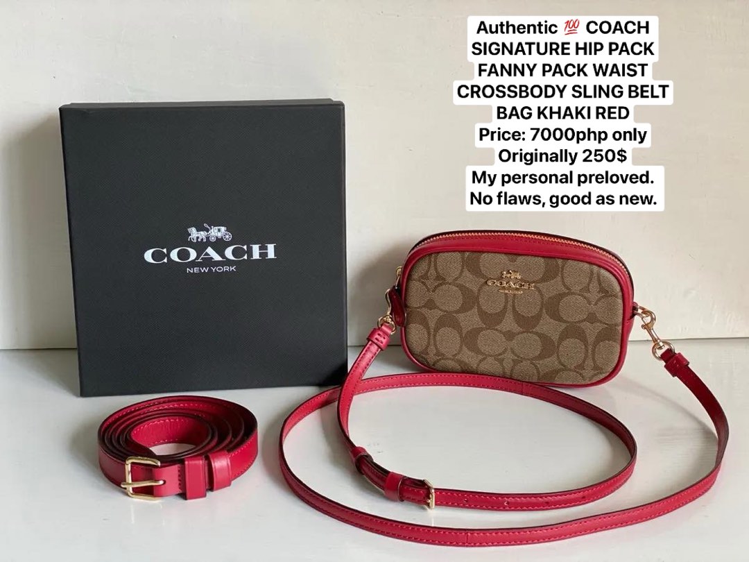 Coach fanny online packs on sale