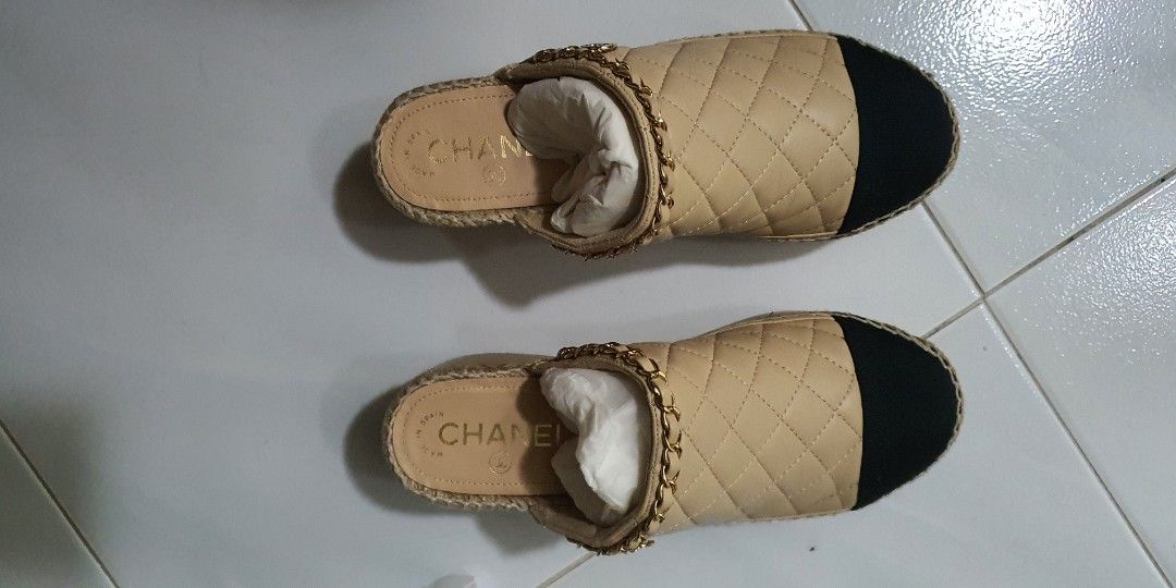Authentic Chanel Clogs Women s Fashion Footwear Wedges on Carousell