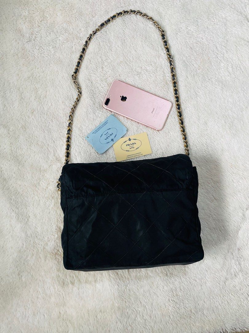Authentic Prada (Category: Luxury Bags & Wallets) located in Mambajao. Submitted by ckali (Listing ID 1279504895, Image 2). Description: Authentic no major issue…whit card no fade no rubs.