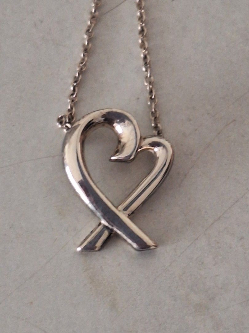 Tiffany paloma heart necklace shop