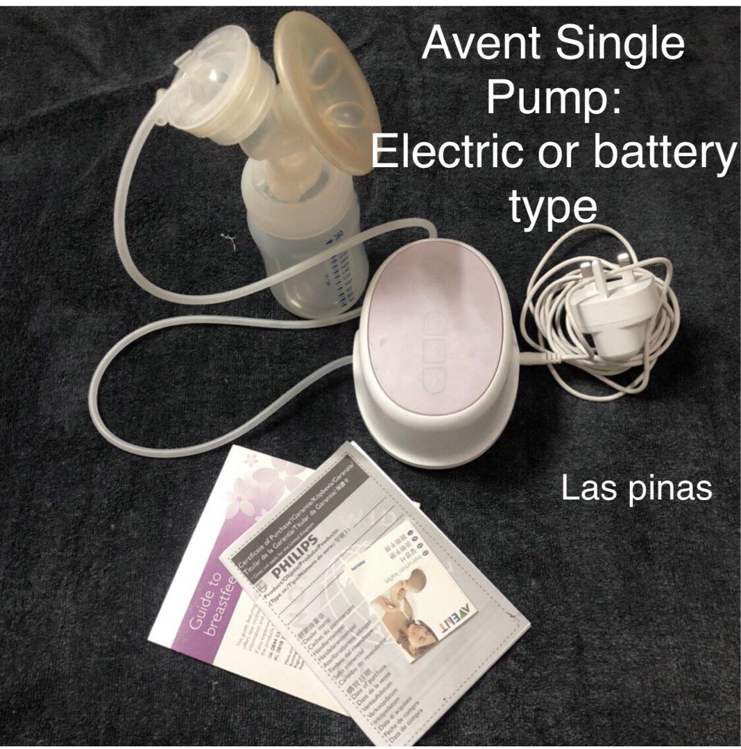 Avent single electric pump (Category: Breastfeeding & Bottle Feeding) located in Las Pinas. Submitted by stuffythings (Listing ID 1279577549, Image 3). Description: Avent breast pump electric single Wite extra accessories (valves, suction) Brand new ung mga silicon items (tube valve suction) Avent is well known for durable and adaptive to any boob size (flat or boobies) We can have a videocall to show legitimacy Php1100 Pickup las pinas Pwede 4-a