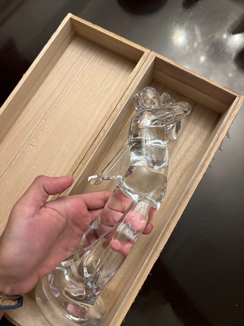 Baccarat Crystal Golfer (Category: Other Home Decor) located in Manila. Submitted by tjsells.101 (Listing ID 1279628043, Image 2). Description: comes with box.