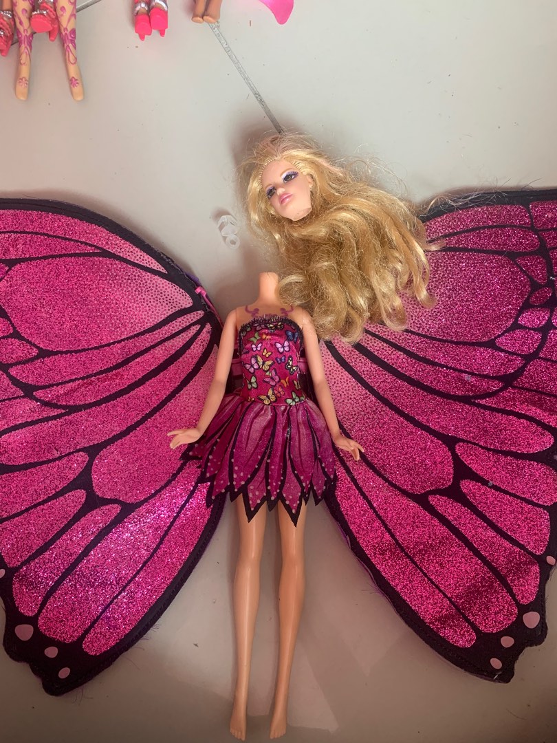 Barbie mariposa toys hot sale