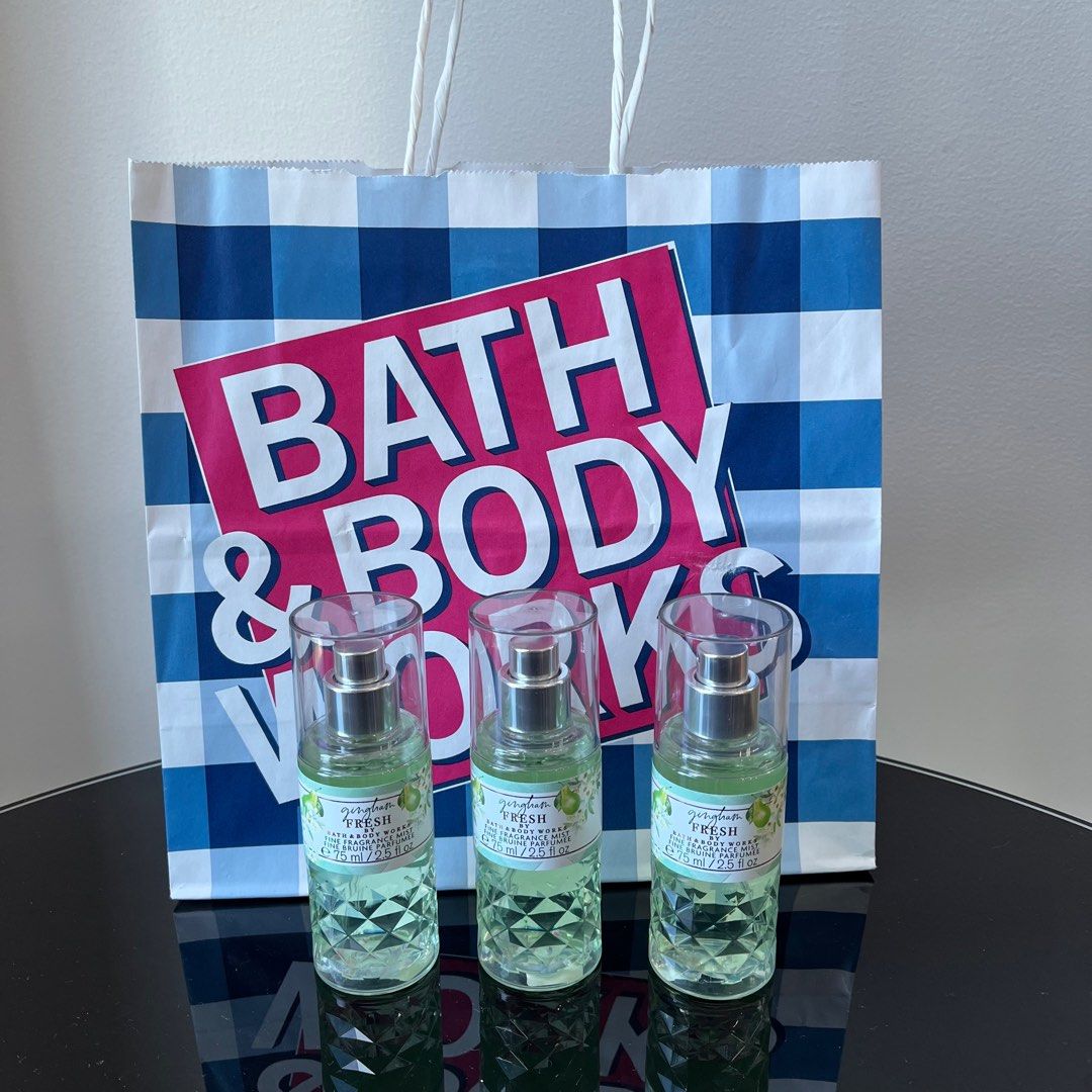 Bath and Body Works Travel Size Fine Fragrance Mist 75ml - Gingham ...