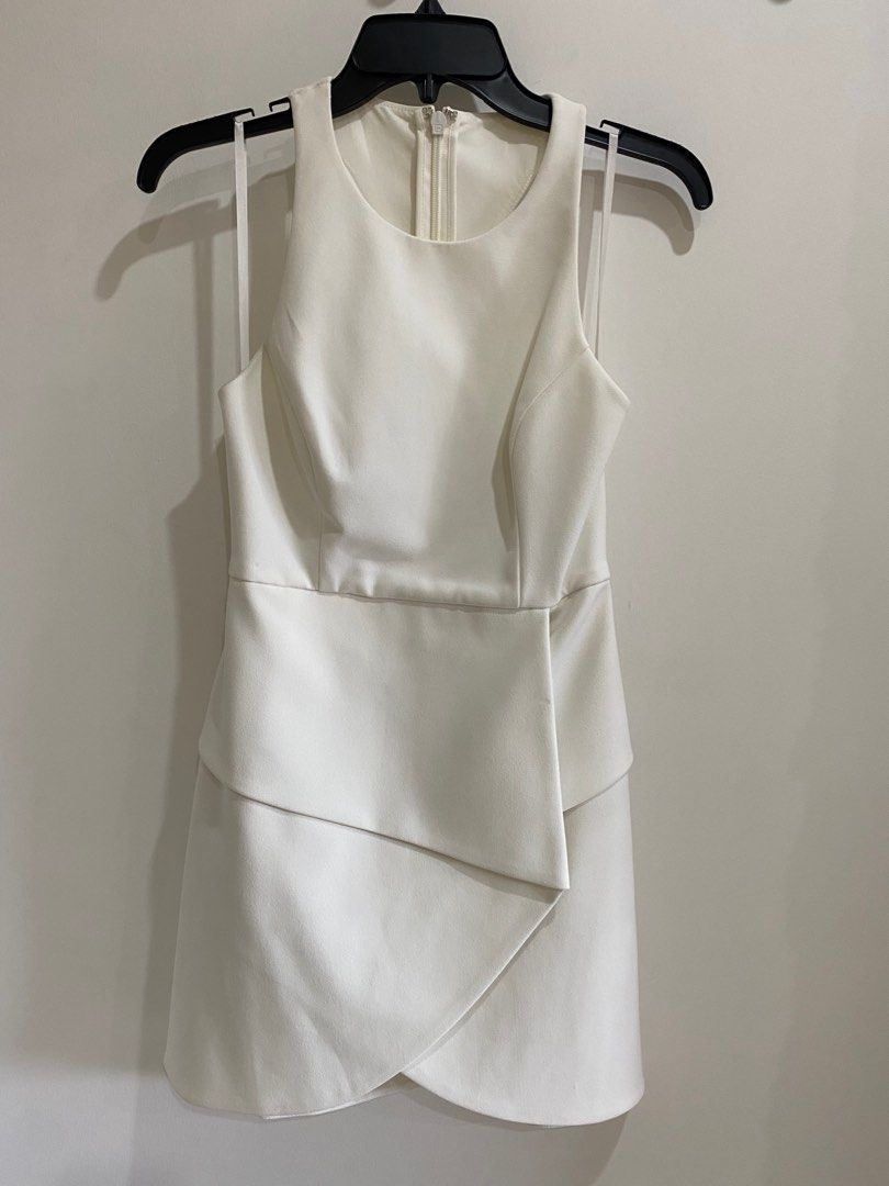 BCBG white romper Women s Fashion Dresses Sets Rompers on Carousell