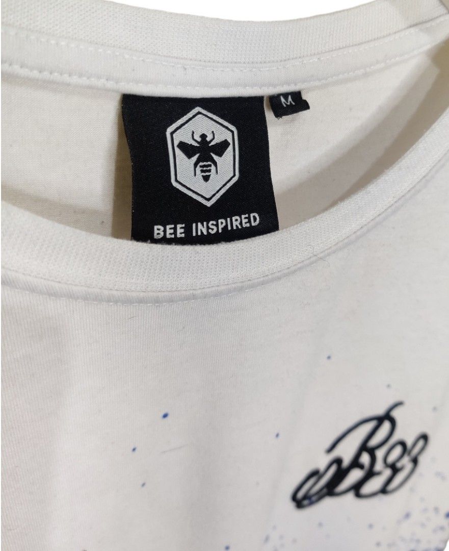 (M) BEE Inspired T-Shirt (Category: Tshirts & Polo Shirts ) located in Baguio. Submitted by db_clothing (Listing ID 1279534453, Image 2). Description: Dimensions: Width: 19 inches Length: 29.5 inches Shoulder: 17 inches Sleeve: 8.5 inches.