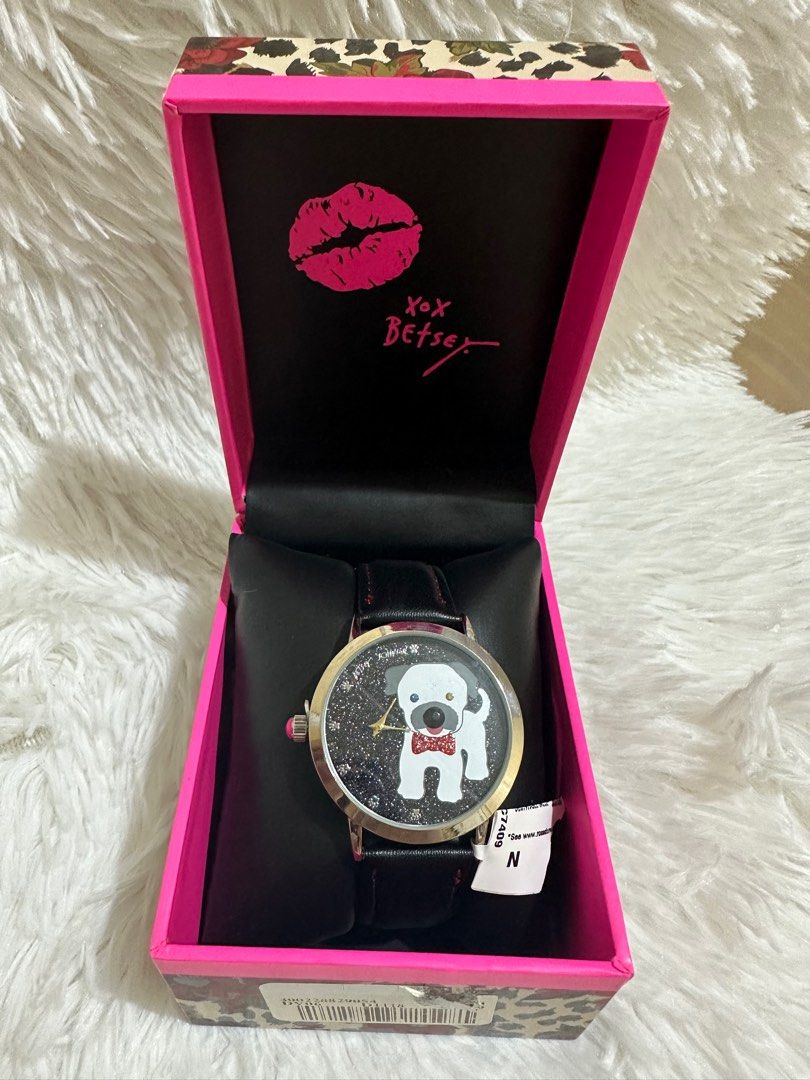 Betsy Johnson Dog Watch Women s Fashion Watches Accessories Watches on Carousell