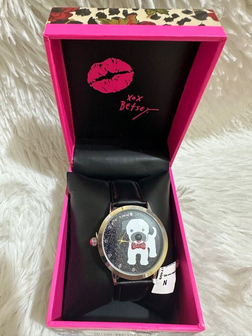 Betsy Johnson Dog Watch Women s Fashion Watches Accessories
