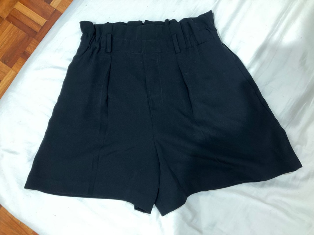 ANN4425: uniqlo airism L size velvet cotton shorts pants, Women's