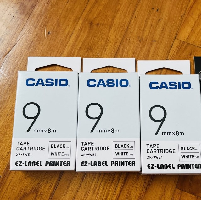 Casio Label It Sticker BN Casio EZ Label Tapes, Computers & Tech, Printers, Scanners & Copiers ...