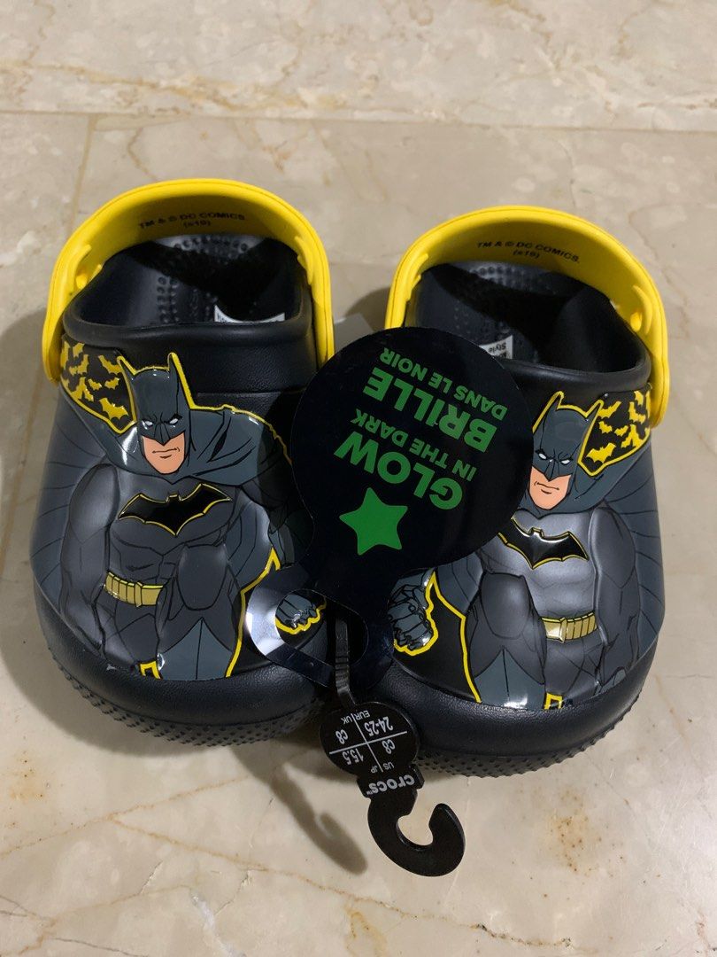Batman crocs size 10 2025