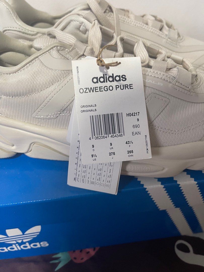BNIB Adidas Osweego Pure in beige colourway sale Men s Fashion
