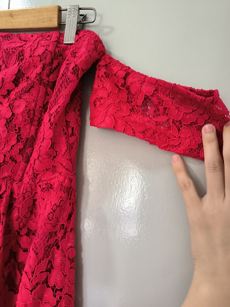 Zalora lace dress deals