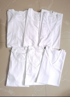 Branded for exports shirts plain white
