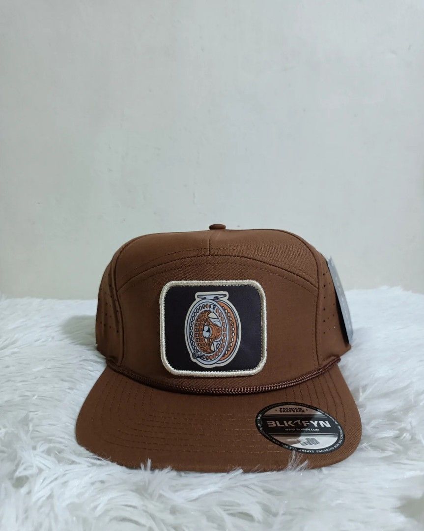 Brown 7 panel outdoor fishing rope cap/hat by BLKFYN, Men's Fashion,  Watches & Accessories, Caps & Hats on Carousell