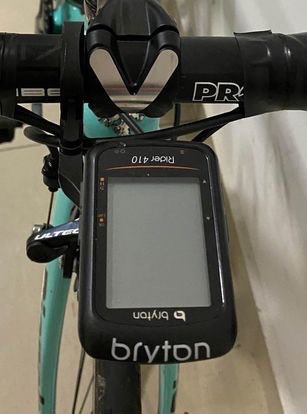 Bryton 410 complete with sensor