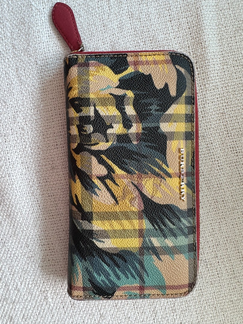 Burberry top wallet rfid