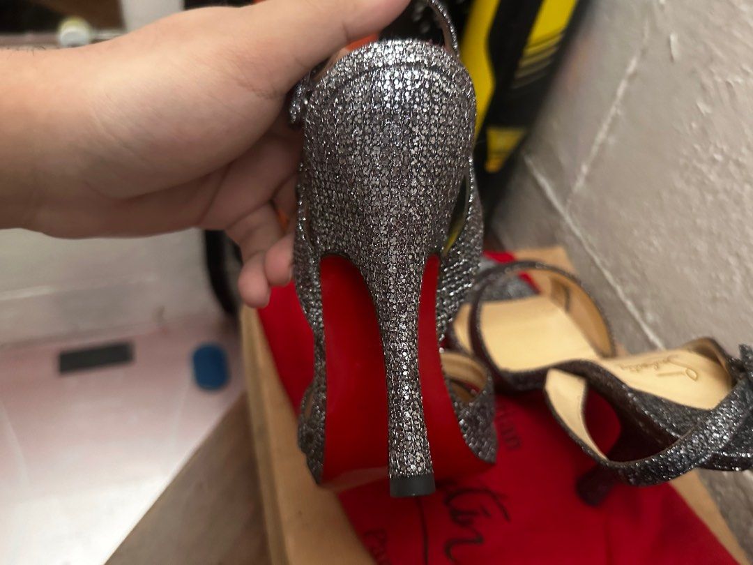 C. Louboutin (Category: Heels) located in Las Pinas. Submitted by snowpluspro (Listing ID 1279556709, Image 2). Description: Box and dust bag Kept Unused Size 6.5 .