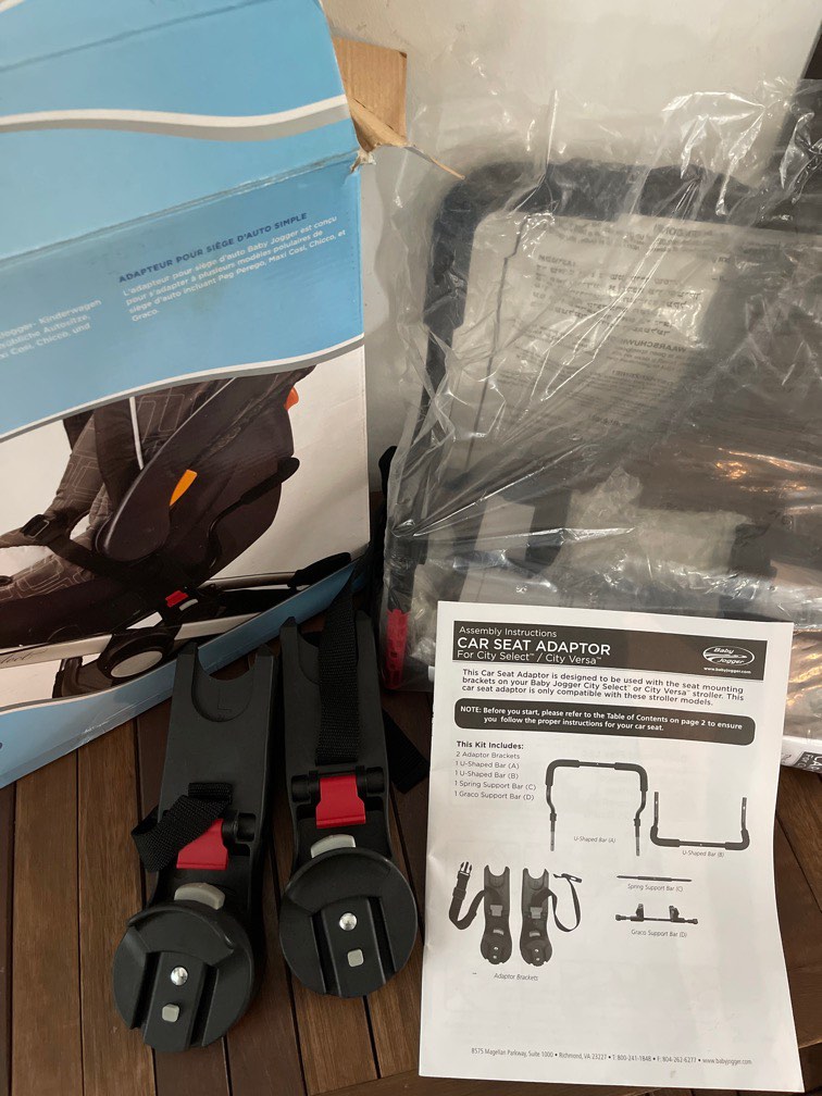 Car Seat Adaptor Kit (City Select & Versa), Babies & Kids, Going Out